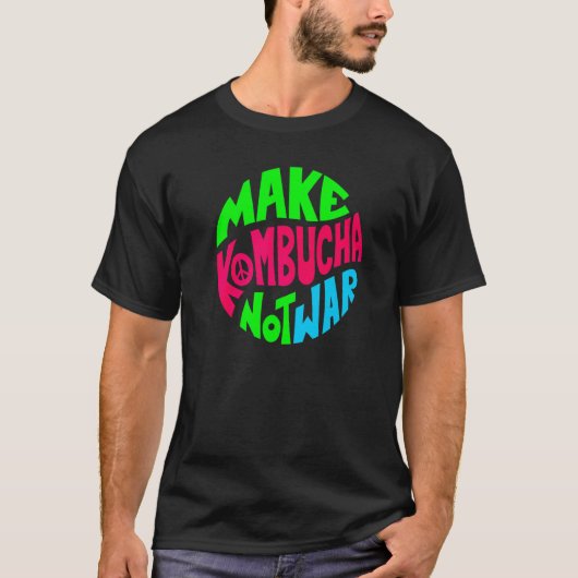 Kombucha zubereiten T-Shirt (Vorderseite)