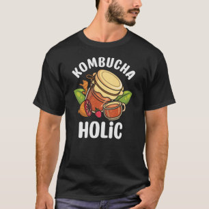 Kombuchaholic Mushroom Tea Scoby T-Shirt