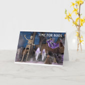 KOMEDIKSKELETON FÜR DIESE HALLOWEITE KARTE (Gelbe Blume)