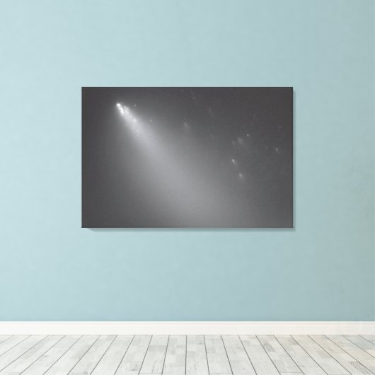 Komet 73P:Schwassmann-Wachmann Leinwanddruck (Insitu (Holzboden))