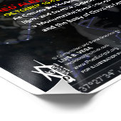 Komet C-2023 A3 Offenbarung 12 Zeichen 7 Jahre Poster (Ecke)