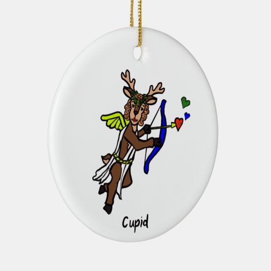 Komet/Cupid Keramik Ornament (Rechts)