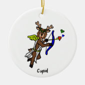 Komet/Cupid Keramik Ornament (Vorne)