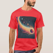 ** Komet Curves T - Shirt Designs ** (Vorderseite)