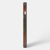 Komet des Wolfes abstrakte Kunst iPhone Hülle (Linke Seite)
