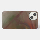 Komet des Wolfes abstrakte Kunst iPhone Hülle (Rückseite (Horizontal))