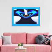 Komet Leinwanddruck (Insitu (Wohnzimmer))