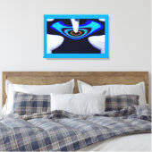 Komet Leinwanddruck (Insitu (Schlafzimmer))