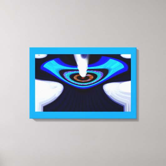 Komet Leinwanddruck (Vorderseite)