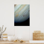 Komet P: Shoemaker-Levy 9 Bombards Jupiter Poster (Küche)