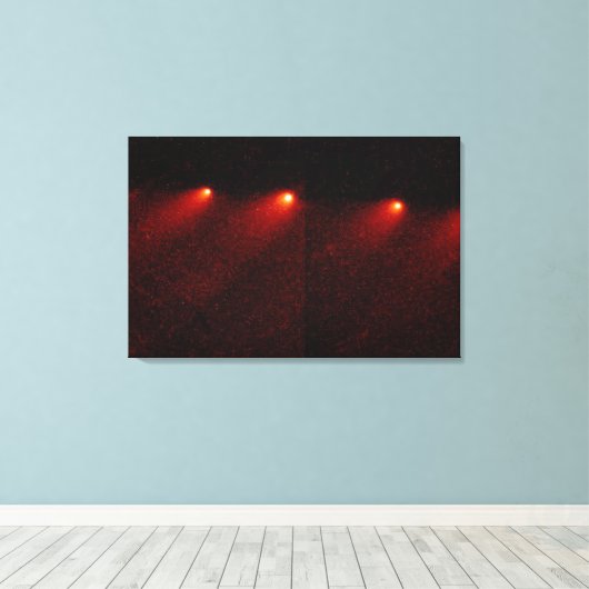 Komet P: Shoemaker-Levy 9 Leinwanddruck (Insitu (Holzboden))