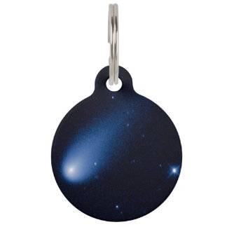 Komet und Sterne Haustiermarke