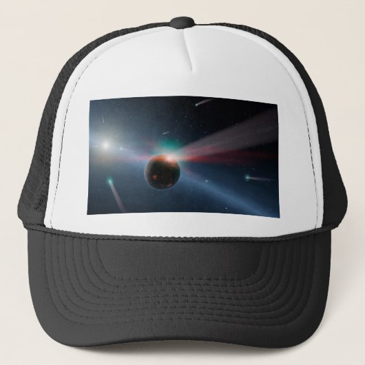 Kometen-Sturm Truckerkappe (Vorderseite)