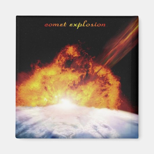 Kometenexplosionsmagnet Magnet (Vorne)