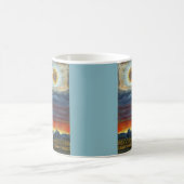 Kometenmalerei Kaffeetasse (Mittel)