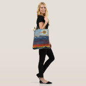 Kometenmalerei Tasche (Am Model)