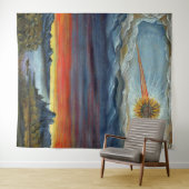 Kometenmalerei Wandteppich (Beispiel (Horizontal))