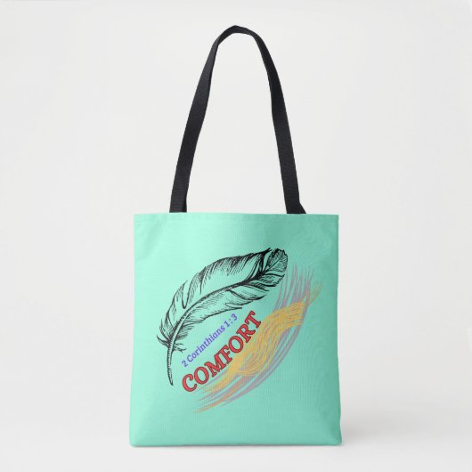Komfort (2 Korinthen 1 : 3) Tasche (Vorderseite)