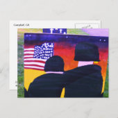 Komfort eines Soldaten - Postkarte (Vorne/Hinten)