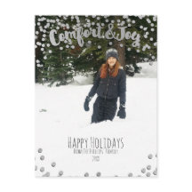 Komfort & Freude Silver Holiday Weihnachten Foto