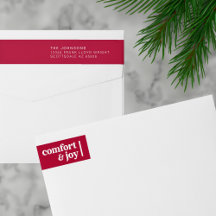 Komfort & Freude Weihnachten Minimalistische Rücks