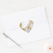 Komfort Herz-Aufkleber (Umschlag)