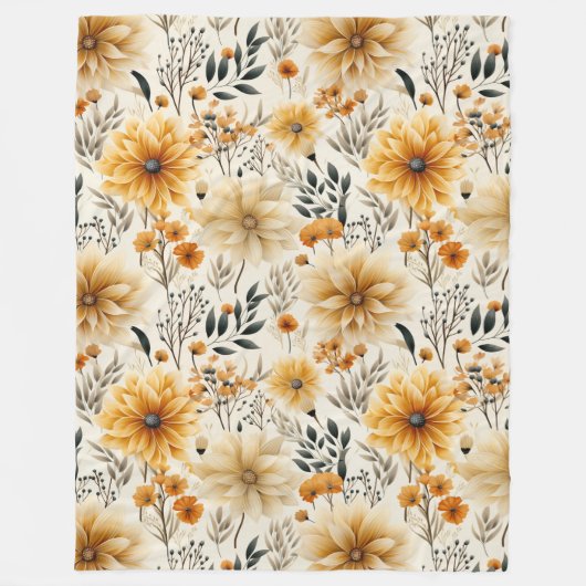 Komfort im Herbst Fleecedecke (Vorderseite)