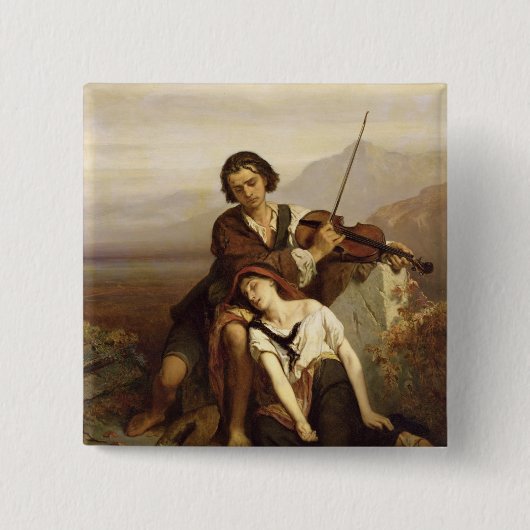 Komfort im Leid, c.1852 Button (Vorderseite)