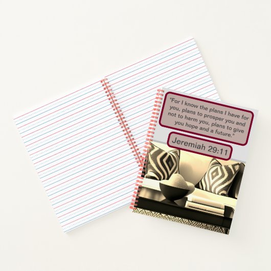 Komfort in seinen Plänen: Jeremiah 29:11 Homey Vib Notizblock (Innenseite)
