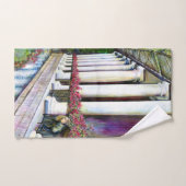 Komfort ist der Feind des Fortschritts Badhandtuch Set (Handtuch)