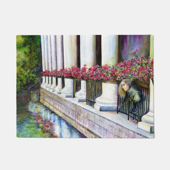 Komfort ist der Feind des Fortschritts Fußmatte (Vorderseite)