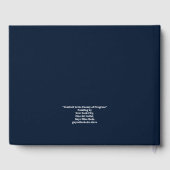 Komfort ist der Feind des Fortschritts Gästebuch (Rückseite)