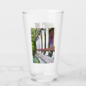 Komfort ist der Feind des Fortschritts Glas (Rückseite)