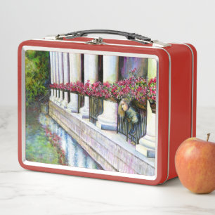 Komfort ist der Feind des Fortschritts Metall Brotdose