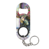 Komfort ist der Feind des Fortschritts Mini Flaschenöffner (Rückseite)