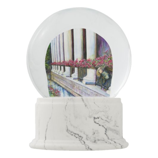 Komfort ist der Feind des Fortschritts Schneekugel (Vorderseite)