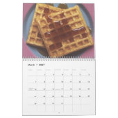 Komfort-Nahrungsmittelkalender Kalender (Mär 2027)