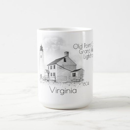 KOMFORT POINT LIGHTHOUSE - VIRGINIA KAFFEETASSE (Mittel)