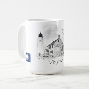 KOMFORT POINT LIGHTHOUSE - VIRGINIA KAFFEETASSE