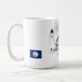 KOMFORT POINT LIGHTHOUSE - VIRGINIA KAFFEETASSE (Links)