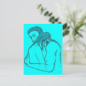 Komfort Postkarte (Stehend Vorderseite)