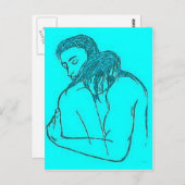 Komfort Postkarte (Vorne/Hinten)