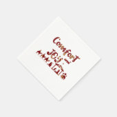 Komfort und Freude Christliche Weihnachtskrippe Serviette (Ecke)