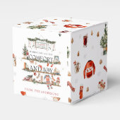 Komfort und Freude | Frohe kleine Weihnachten Geschenkschachtel (Vorderseite)