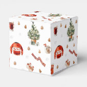 Komfort und Freude | Frohe kleine Weihnachten Geschenkschachtel (Rückseite)