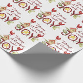 Komfort und Freude Geschenkpapier (Ecke)