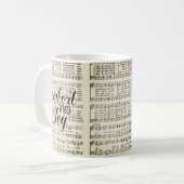 Komfort und Freude Kaffeetasse (Vorderseite Links)