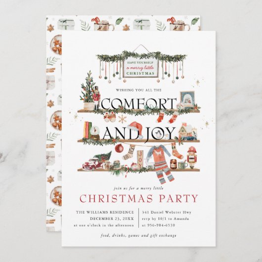 Komfort und Freude | Merry Little Christmas Party (Vorne/Hinten)