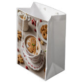 Komfort und Freude Mittlere Geschenktüte (Vorderseite Schrägansicht)