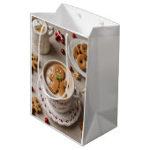 Komfort und Freude Mittlere Geschenktüte (Rückseite Schrägansicht)